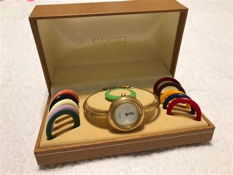 gucci diamond digital watch replica|gucci vintage watch interchangeable.